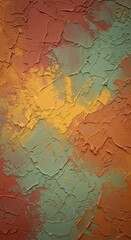 Fototapeta premium Abstract Textured Painted Wall with Earthy Tones.