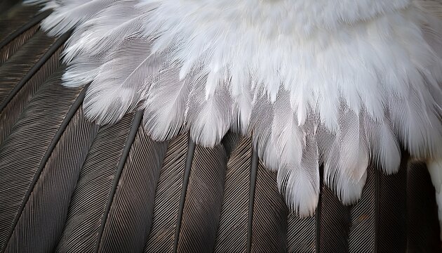 Natural White Wing Plumage