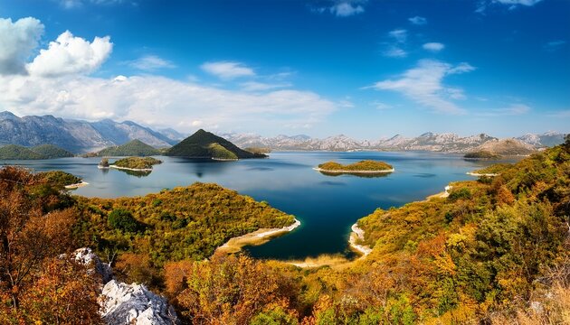 Landscape Of Skadar Lake