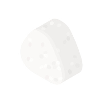 おにぎり（塩）のイラスト