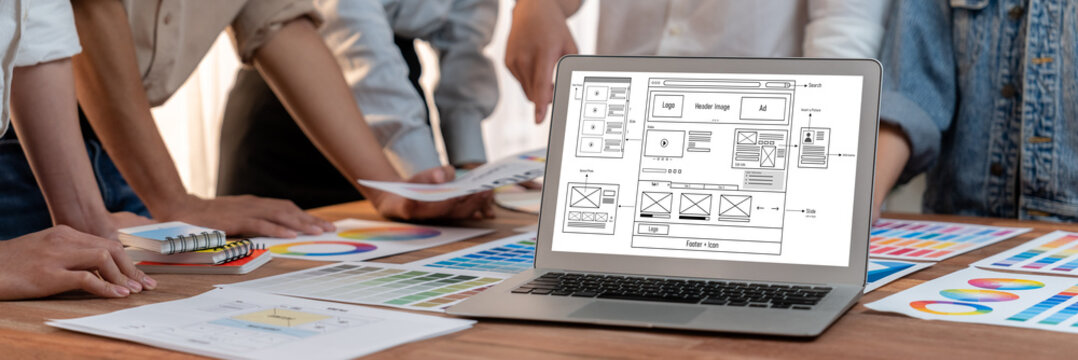 Website design software provide brisk template for online retail business and e-commerce