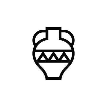Ancient Amphora Vase Icon