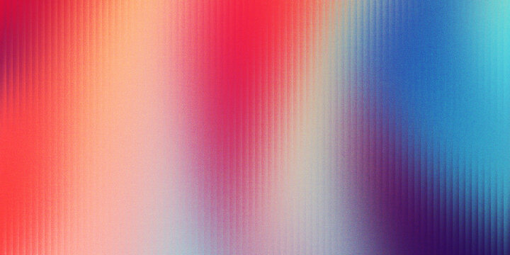 Abstract noise gradient background with red blue and purple grain texture abstract gradient