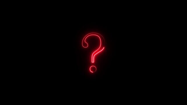 red question mark