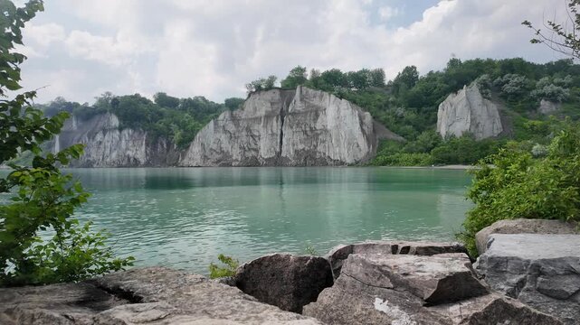 The Scarborough Bluffs,Toronto, Ontario,Canada