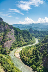 Obraz premium Tianmen Scenic Area, Zijiang County, Guilin, Guangxi