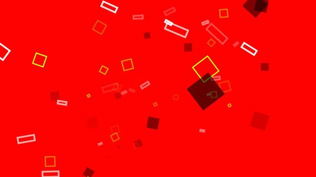 Seamless abstract motion background featuring animated rectangles and squares, ideal for streaming, presentations, websites, and digital displays.