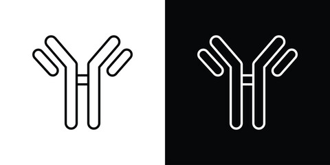 Fototapeta premium Antibody icon