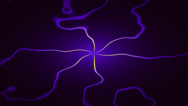 Abstract dark purple background with lines.