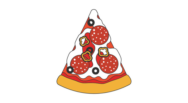 Delicious Slice of Pepperoni Pizza