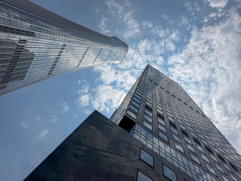 Office buildings with China Zun Tower in Beijing, China (July 4th, 2026).