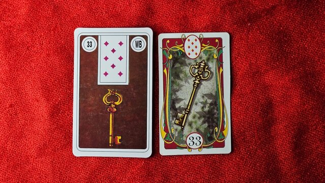 Key card - petite lenormand