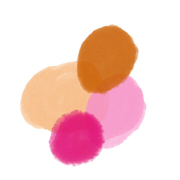 Watercolor Painting Abstract