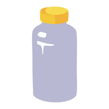 Spray Bottle Cleaning Icon Illustration
