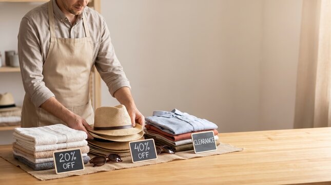 Retail Clearance Campaign: End Of Summer Sale Event