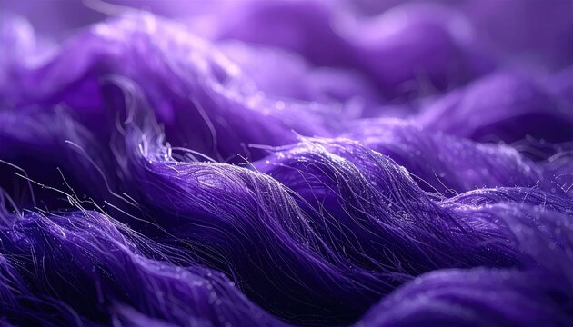 Abstract Swirling Purple Haze with Delicate Fibers.