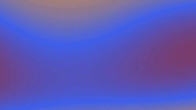Abstract Color Swirl in Warm Orange and Cool Blue Gradient Moving