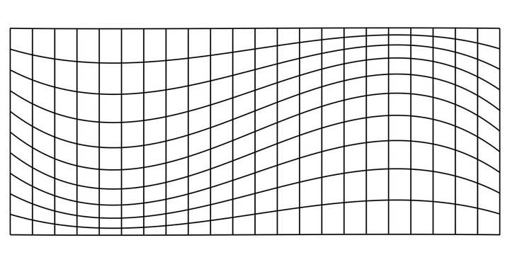 Two overlapping black rectangles forming a layered geometric shape on a white background isolated on a transparent background