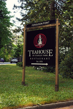 Tea House, Stanley Park, Vancouver, British Columbia, Canada local landmark cafe, established 1978
