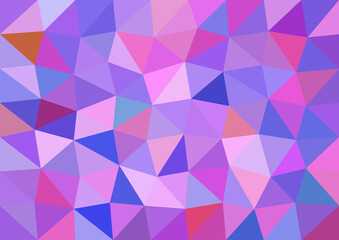 Fototapeta premium Abstract low poly geometric background