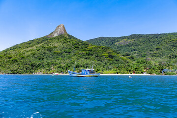 Obraz premium Saco do Mamangua, a tropical fiord in Paraty, Rio de Janeiro