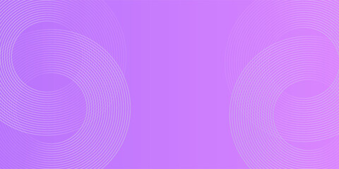Abstract white circle lines on pink and purple background © armani