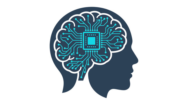 Digital Brain Technology Concept for Artificial Intelligence.