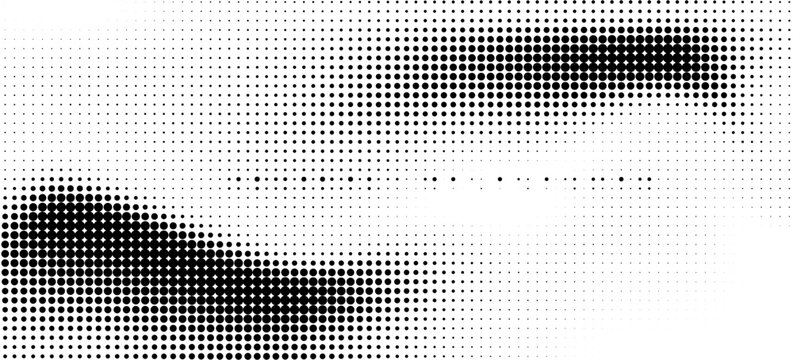Dotted halftone texture background. Vanishing grunge gritty noise wallpaper. Monochrome pop art gradient overlay. Weathered pixelated raster comic backdrop. Vector bitmap fading subtle surface