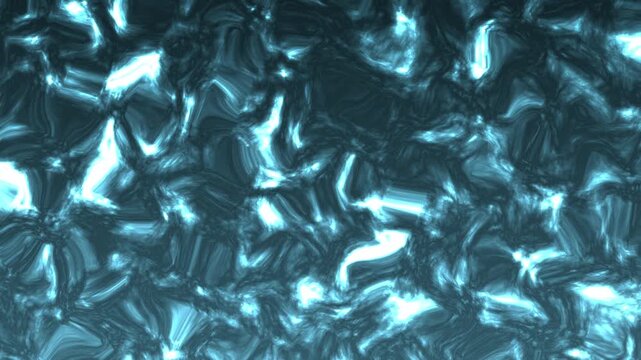 Moonlit Asteroid Gradient Background with Flowing Plasma Cell Texture Animation