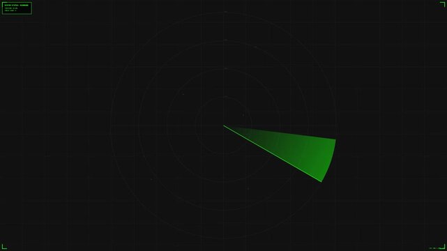 Radar scanning cybersecurity threat in 4K