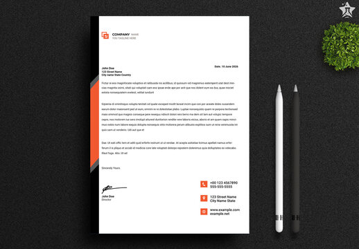 Letterhead Template