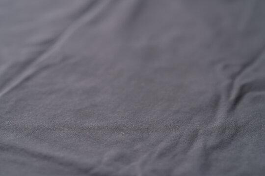 gray blue color cotton fabric for clothing closeup