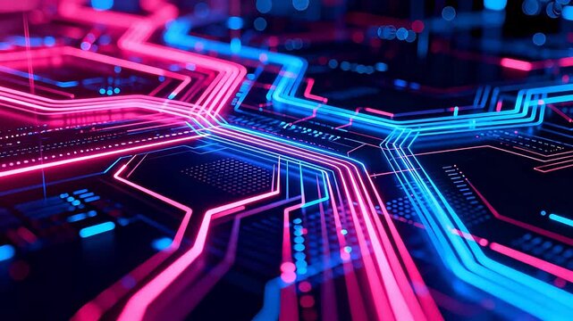 Neon circuit board design