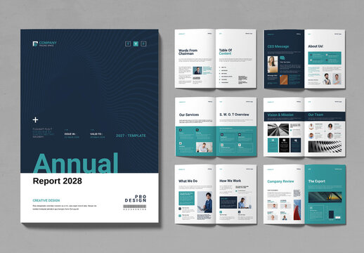 Annual Report Layout