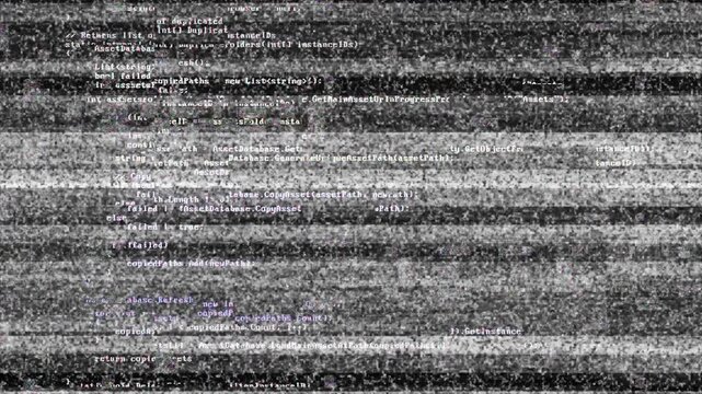 No signal old tv static tv noise vhs static glitch screen broadcast retro 4k video.