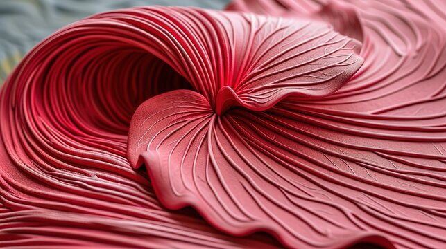 Close up of dark red fine thin textured paper lines with seamless pattern