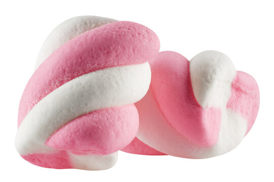 Marshmallow isolated, full depth of field