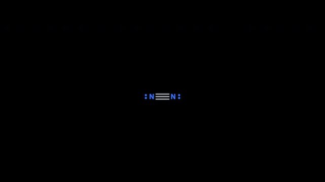 Nitrogen N2 Lewis Structure Animation Clean No Text Alpha Channel 4K