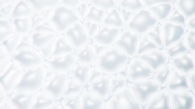 abstract patterned white tiles with intricate designs on a neutral wall in a modern interior space with natural light and clean decor, static top-down view, for interior wall.