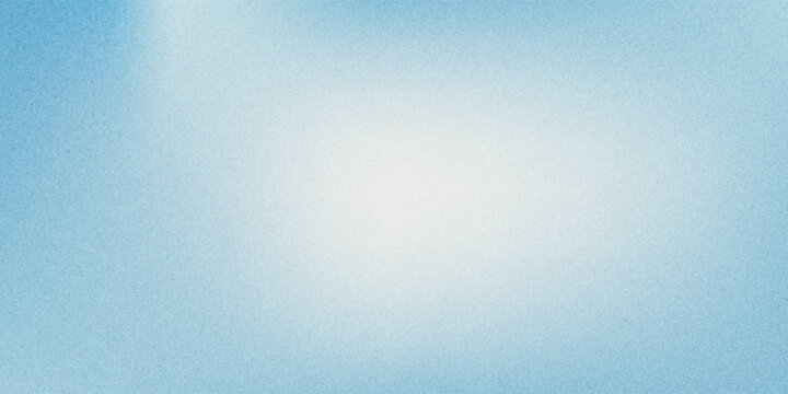 Soft grainy gradient shifting from pale blue toward white, rendering minimalist textured surface with elegant neutral aesthetic