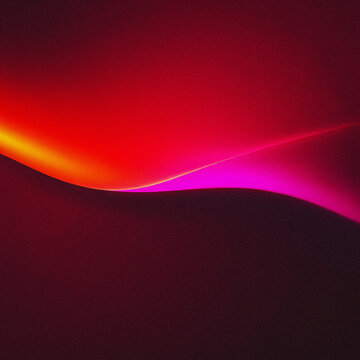 Vibrant abstract curve line background with red, orange and pink hues