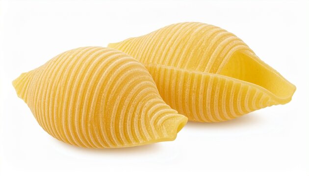 Large ridged pasta shells symbolize culinary versatility, flavor absorption, and elegant Italian tradition.