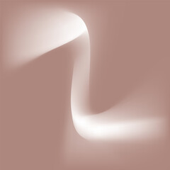 Abstract luxury nude pink and white fluid gradient background with smooth waves © SarifinJahan