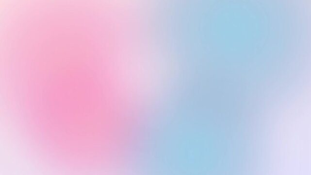 Soft Cotton Candy Pink Blue Blurred Gradient