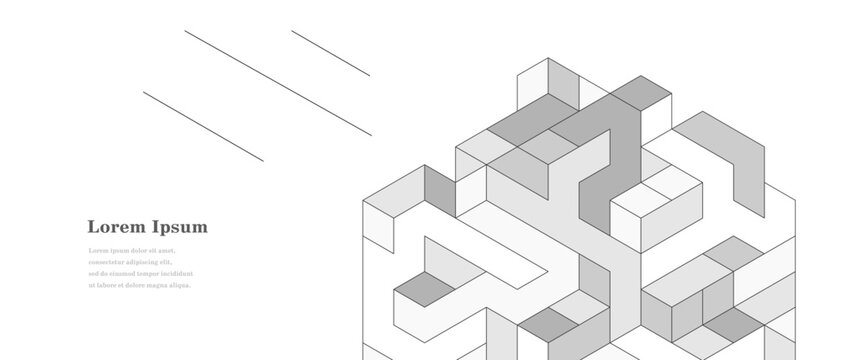 幾何学 抽象 建築 テクノロジー ビジネス 背景