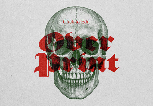 Overprint photo Effect