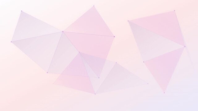 Soft Lavender Delaunay Network For Health And Wellness
