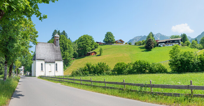 St Loretto chapels at the southern edge of Oberstdorf. pilgrimage destination