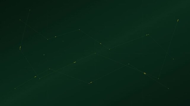 sophisticated emerald and gold ai synapse animation