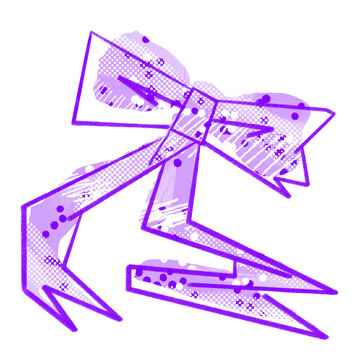 Dot Pattern Ribbon